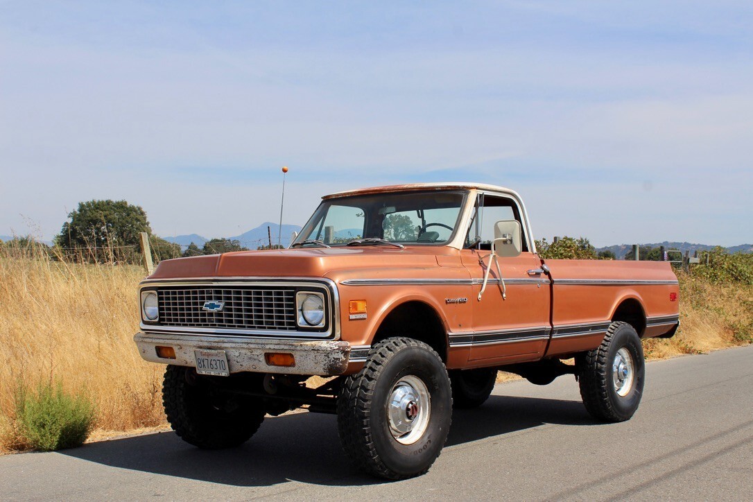 1971 Chevrolet K20 Pickup Chevrolet Custom K20 4WD 4x4 4spd Manual 5.7L 350 V8 - photo 2