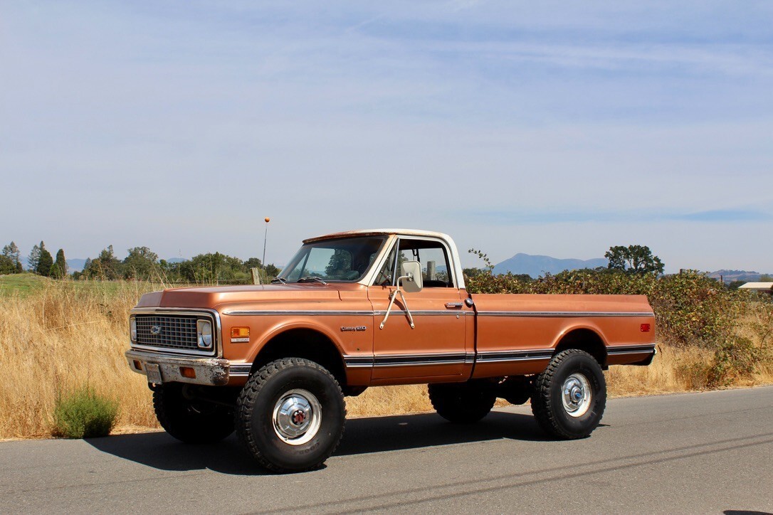 1971 Chevrolet K20 Pickup Chevrolet Custom K20 4WD 4x4 4spd Manual 5.7L 350 V8 - photo 3