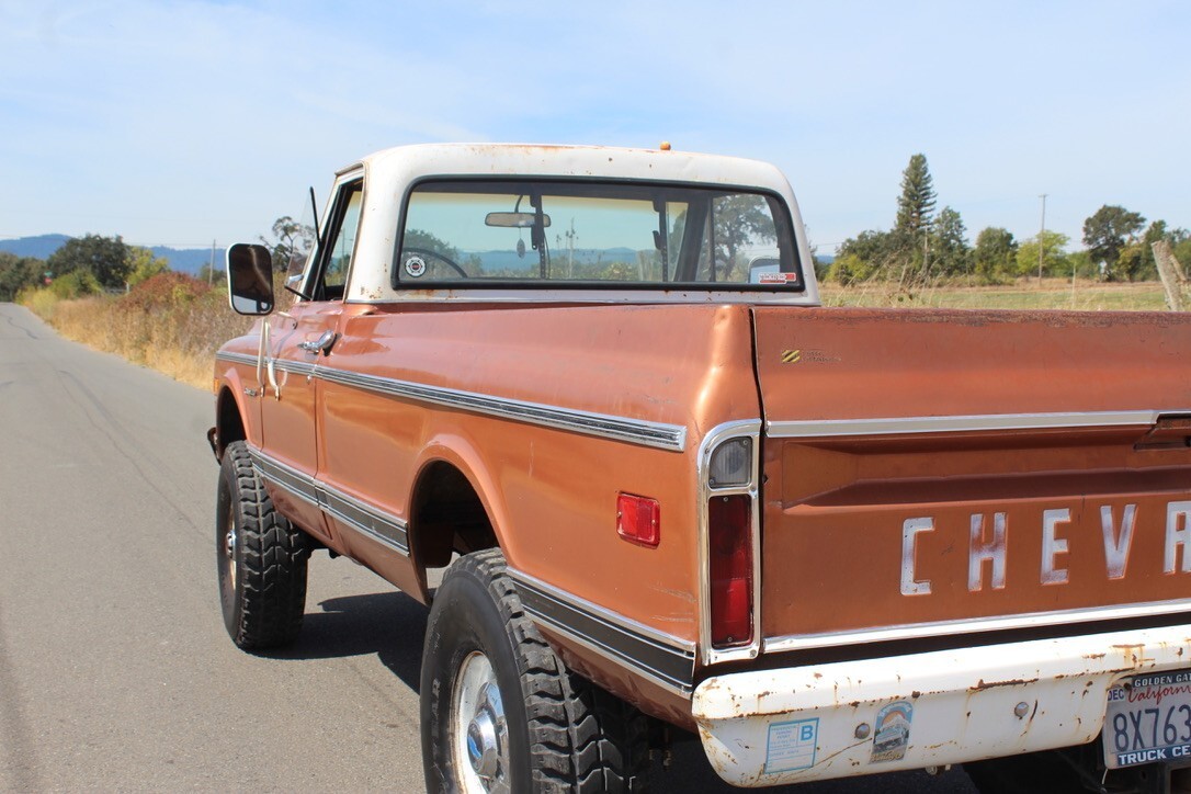 1971 Chevrolet K20 Pickup Chevrolet Custom K20 4WD 4x4 4spd Manual 5.7L 350 V8 - photo 7