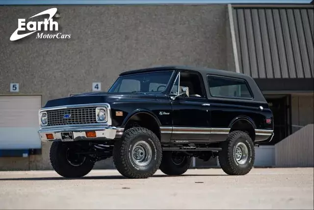 1971 Chevrolet K5 Blazer Custom- Ground Up Build 111 Miles Jet Black SUV Automa 1971 Chevrolet K5 Blazer Custom- Ground Up Build
