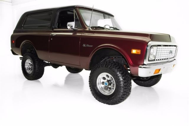 1971 Chevrolet K5 Blazer Dark Black Cherry, 396 - photo 2