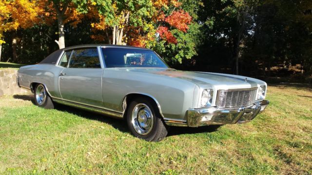 1971 Chevrolet Monte Carlo 32k Original Miles 1971 Chevrolet Monte Carlo