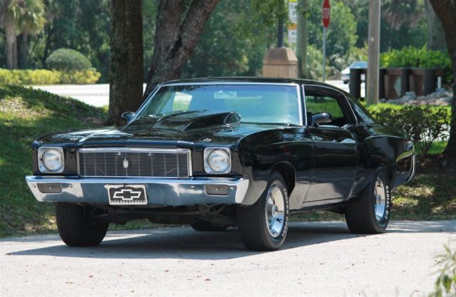 1971 Chevrolet Monte Carlo 350CI V8 Tuxedo Black Custom