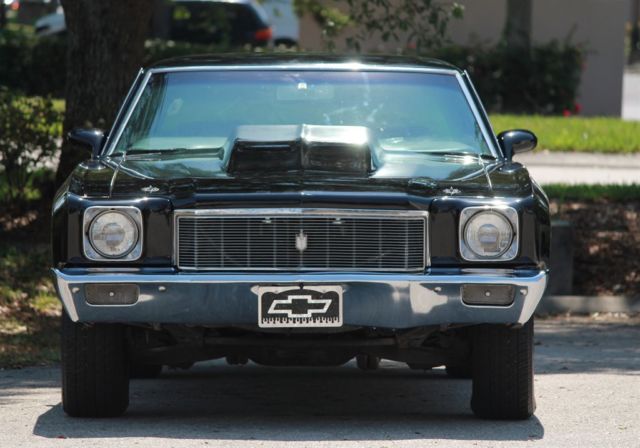 1971 Chevrolet Monte Carlo 350CI V8 Tuxedo Black Custom - photo 12