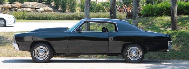 1971 Chevrolet Monte Carlo 350CI V8 Tuxedo Black Custom - photo 2