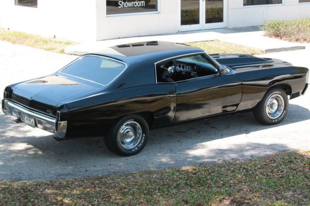 1971 Chevrolet Monte Carlo 350CI V8 Tuxedo Black Custom - photo 6