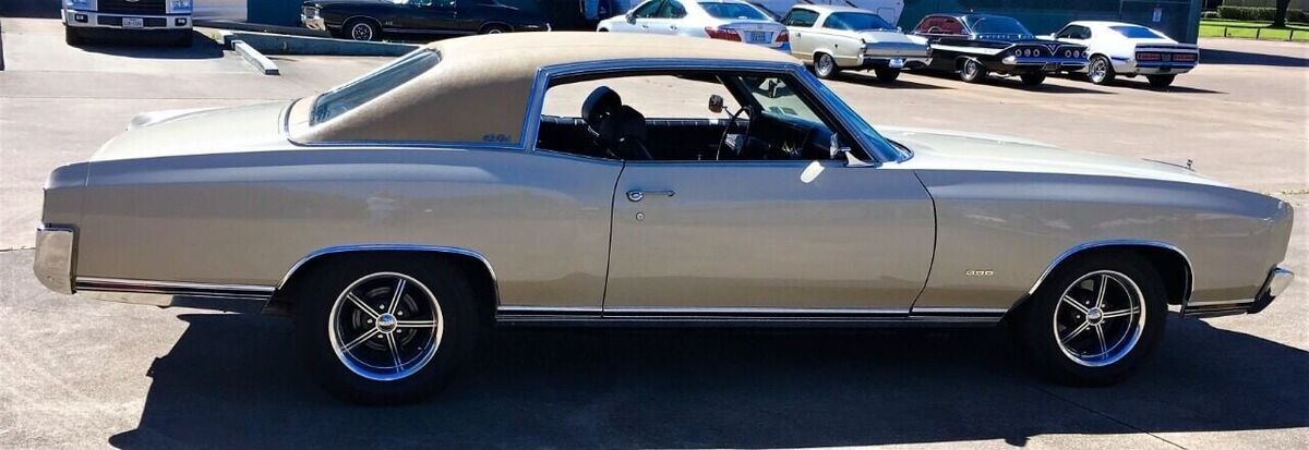 1971 Chevrolet Monte Carlo deluxe interior with big block 402 - photo 5