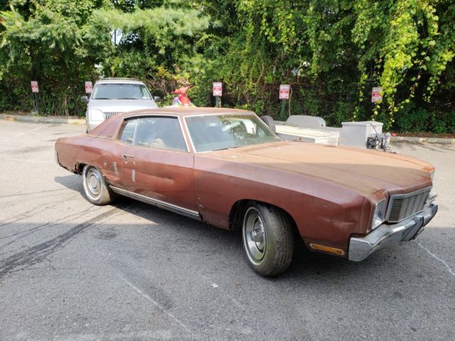 1971 CHEVROLET MONTE CARLO MATCHING NUMBERS BIG BLOCK WITH NO RESERVE 1971 Chevrolet Monte Carlo