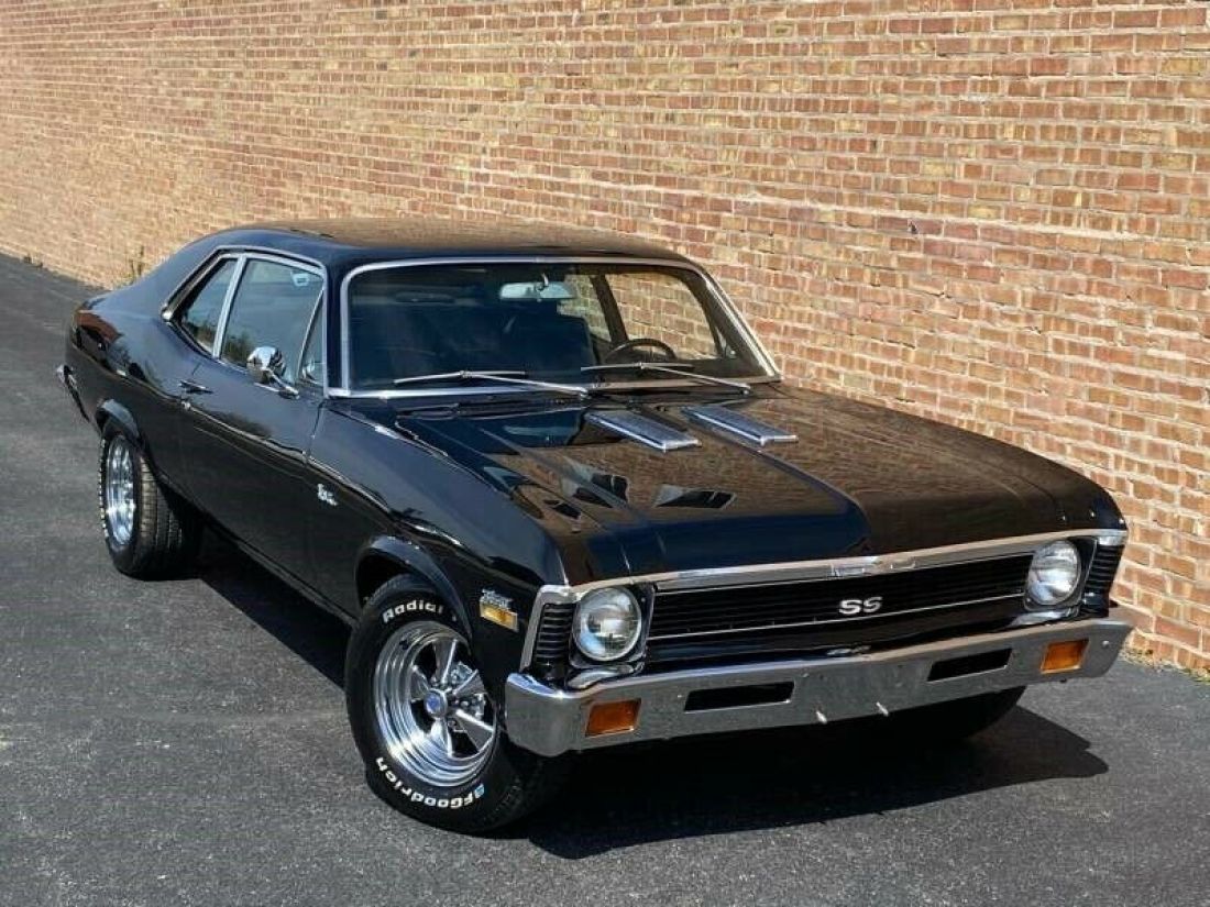 1971 Chevrolet Nova SS350-REAL SS-350V8-4Spd-NEW MIRROR PAINT - photo 5