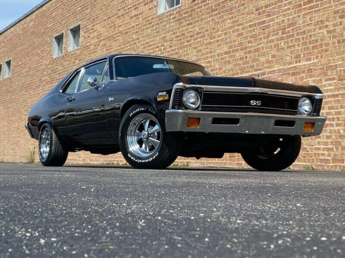 1971 Chevrolet Nova SS350-REAL SS-350V8-4Spd-NEW MIRROR PAINT - photo 6