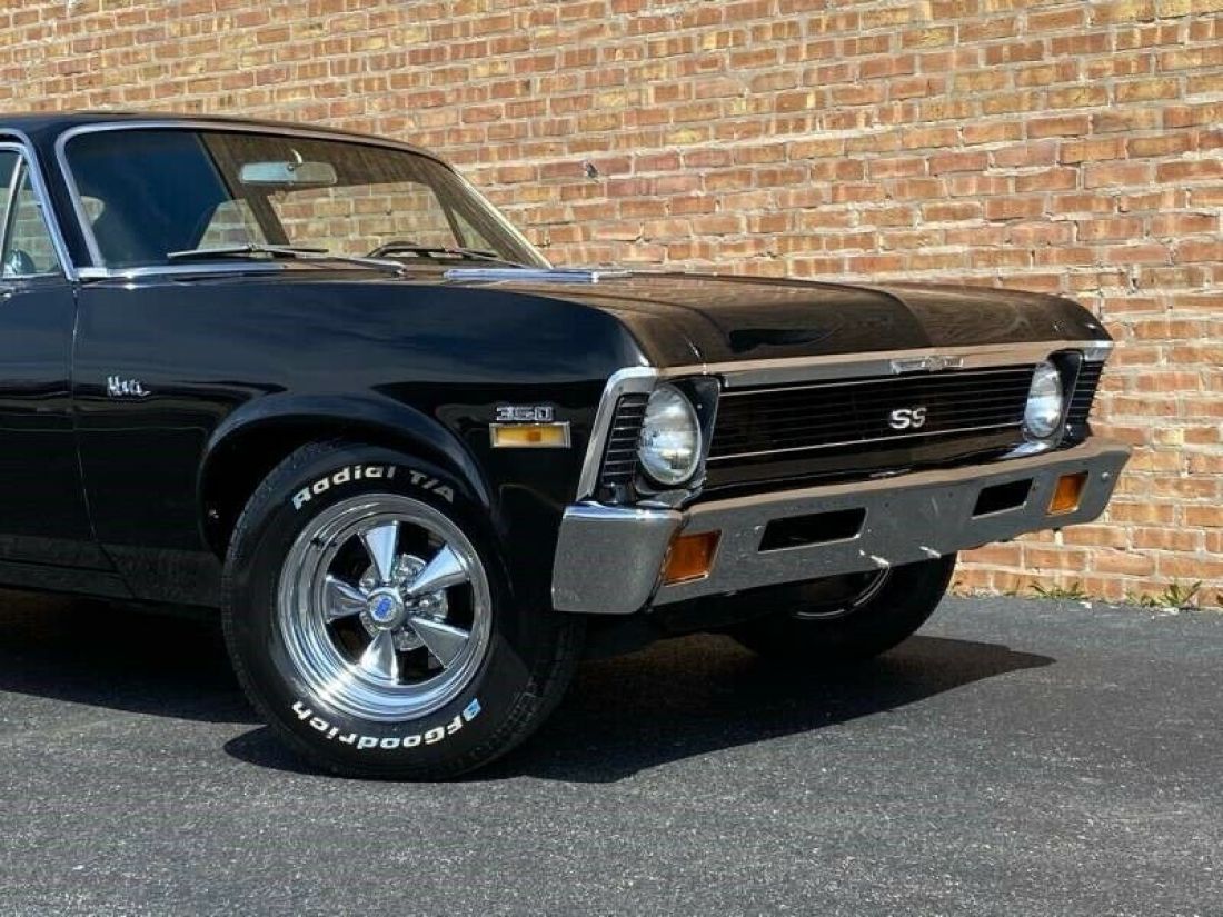 1971 Chevrolet Nova SS350-REAL SS-350V8-4Spd-NEW MIRROR PAINT - photo 7