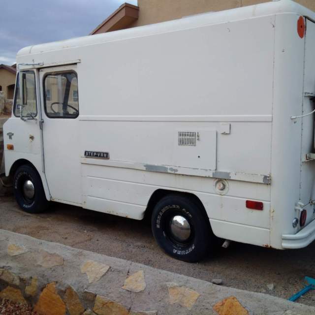 1971 Chevrolet P10 Van Shorty Step Van Food Truck 1971 Chevrolet G20 Van