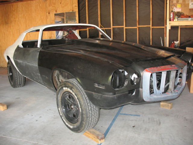 1971 CHEVROLET RS CAMARO PRO RESTORATION STARTED W/ NOS SHEET METAL 12 BOLT 1971 Chevrolet Camaro RALLY SPORT