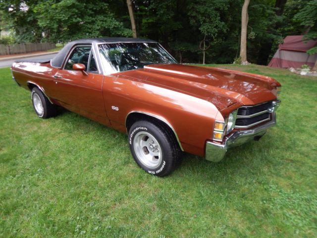 1971 CHEVROLET SS EL CAMINO 4 SP 1971 Chevrolet El Camino BASE