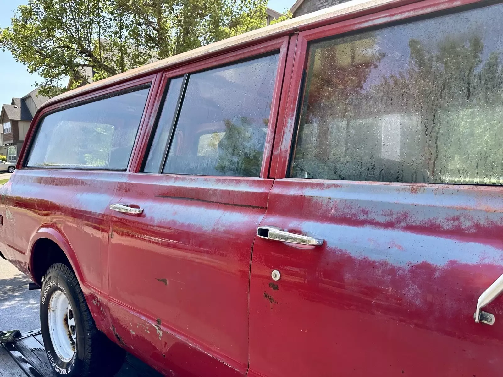 1971 Chevrolet Suburban 4x4 1/2 ton BARN DOOR C10 K5 K20 - photo 12