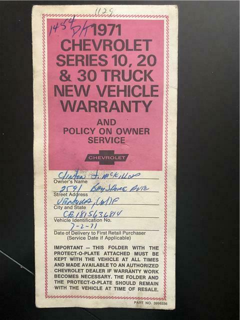 1971 Chevrolet Blazer SUV - photo 10