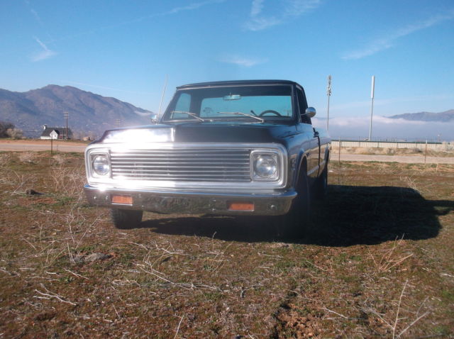 1971 Chevy C 10 Custom Deluxe Long bed truck Factory AC CAB!! 1971 Chevrolet C-10