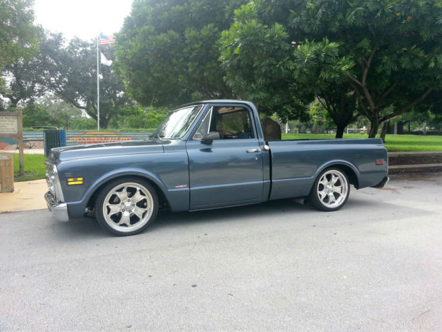 1971 Chevrolet C-10 1971 C10 Chevy Truck with GMC OEM Chrome Front End - photo 3