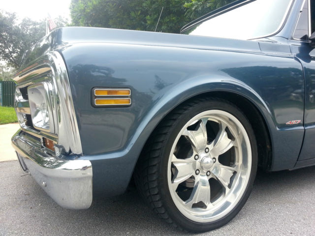 1971 Chevrolet C-10 1971 C10 Chevy Truck with GMC OEM Chrome Front End - photo 8