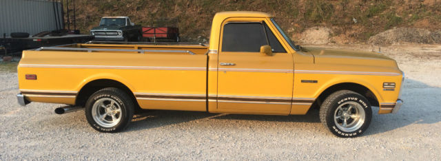 1971 Chevy C 10 Super Cheyenne, Factory Air Conditioning, Super Nice Truck 1971 Chevrolet C-10