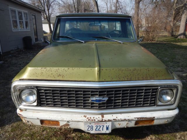 1971 Chevy C-20 Custom 20 Deluxe (Not C-10) Camper Saddle Tanks 1971 Chevrolet C-10