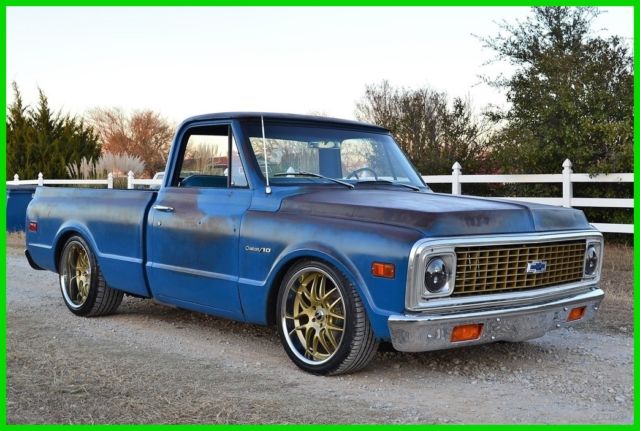 1971 Chevy C10 Custom Built, LS Velocity Intake, AC, Dropped, Short Bed, LOOK 1971 Chevrolet C-10 Custom