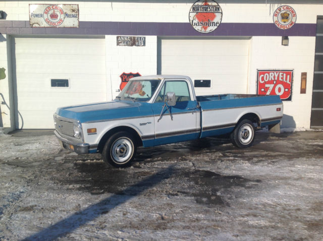 1971 Chevy c10 Deluxe w/ FACTORY AIR Daily Driver Survivor ALL ORIGINAL w/ VIDEO 1971 Chevrolet C-10 Deluxe 1/2 ton Factory A/C