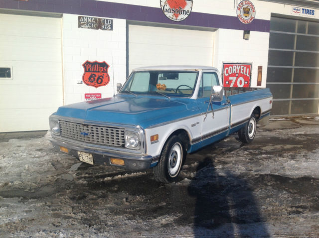 1971 Chevrolet C-10 Deluxe 1/2 ton Factory A/C - photo 2
