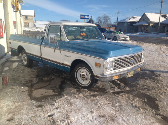 1971 Chevrolet C-10 Deluxe 1/2 ton Factory A/C - photo 4