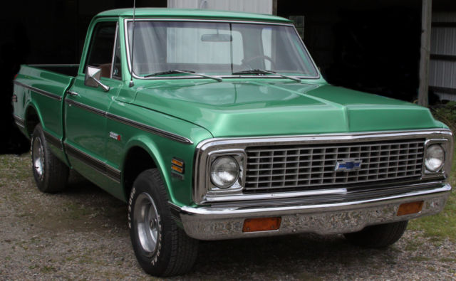 1971 Chevy Cheyenne C10 Big Block 402 Truck Short Bed. Factory air -Auto Trans 1971 Chevrolet C-10 Short Box
