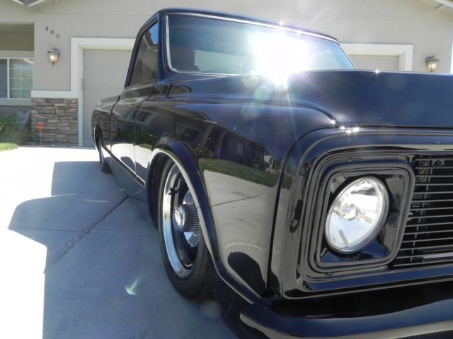 1971 chevy customized truck 1971 Chevrolet C-10 shaved,frenched,chanelled,