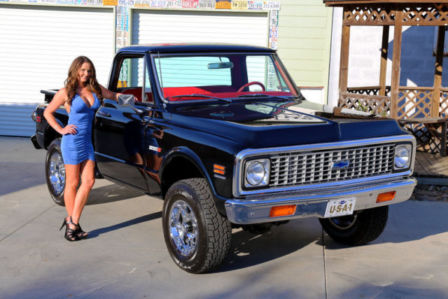 1971 Chevy K10 4X4 ZZ5 350 Air Condition PS PDB Frame Off AC Pick Up C10 style 1971 Chevrolet K-10