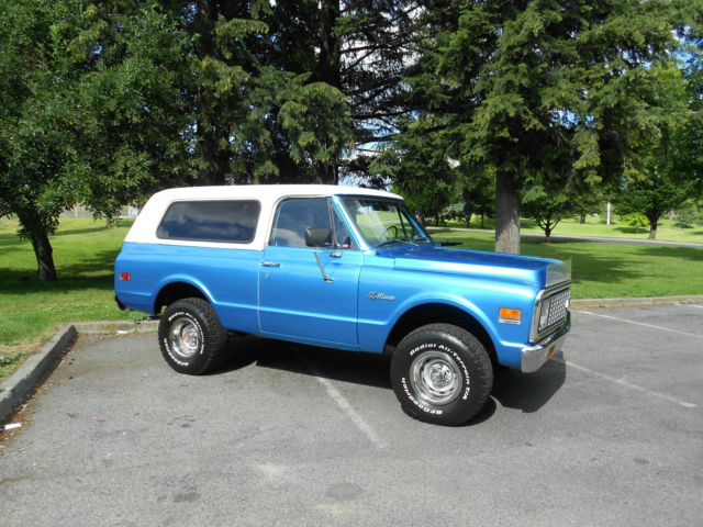 1971 CHEVY K5 BLAZER 4X4 1971 Chevrolet Blazer