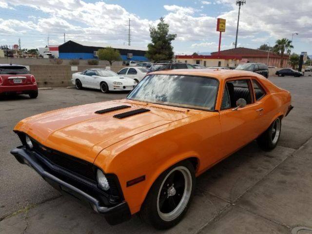 1971 Chevy Nova 350 Audi Orange 1972 Chevrolet Nova