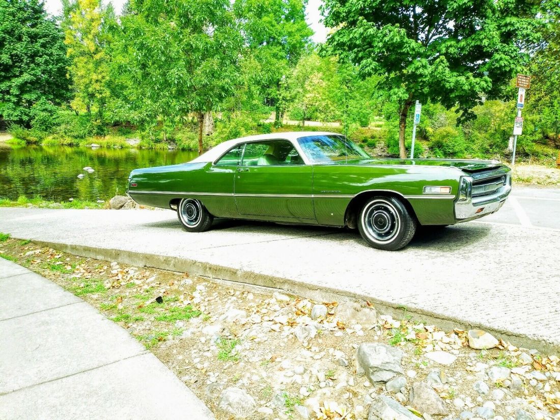 1971 Chrysler 300 Sportscar Green RWD Automatic 1971 Chrysler 300