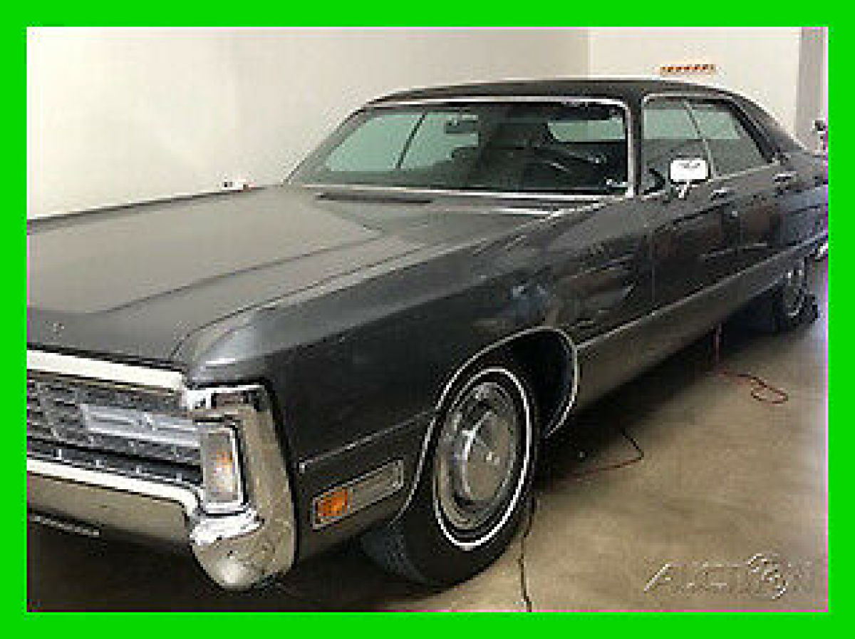 1971 Chrysler Imperial LeBaron 440 V8 23,000 Miles 3-Spd Automatic All Original 1971 Chrysler Imperial