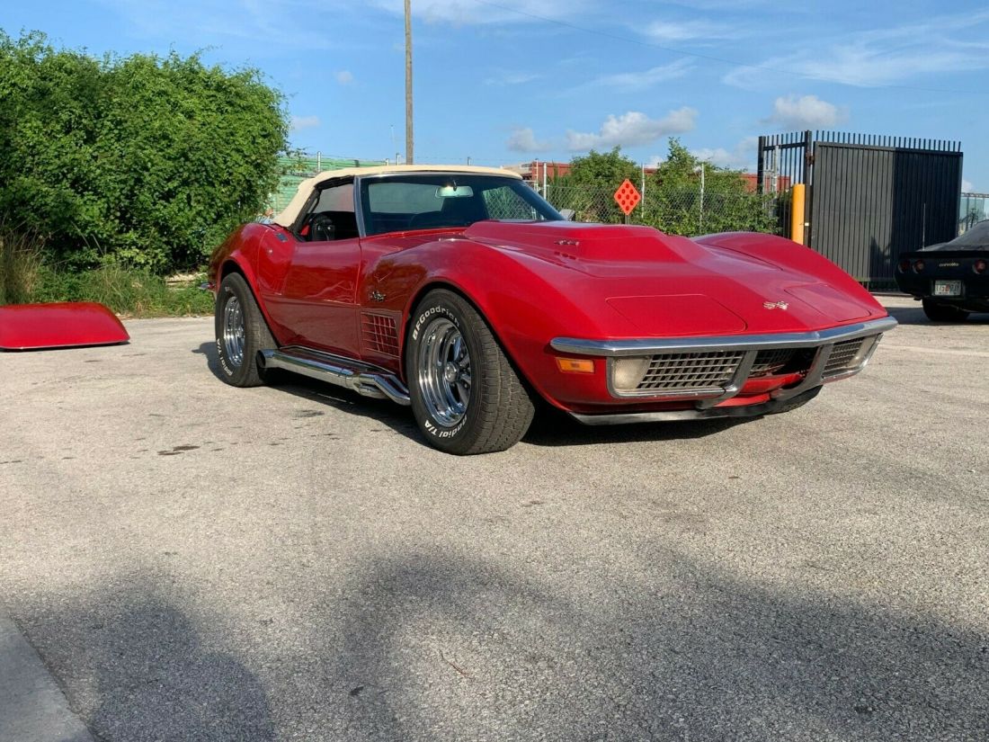 1971 Corvette convert, 454, 2 tops, NO RESERVE 1971 Chevrolet Corvette