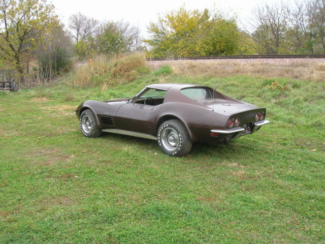 1971 corvette coupe very original very solid factory air conditioning 1971 Chevrolet Corvette saddle