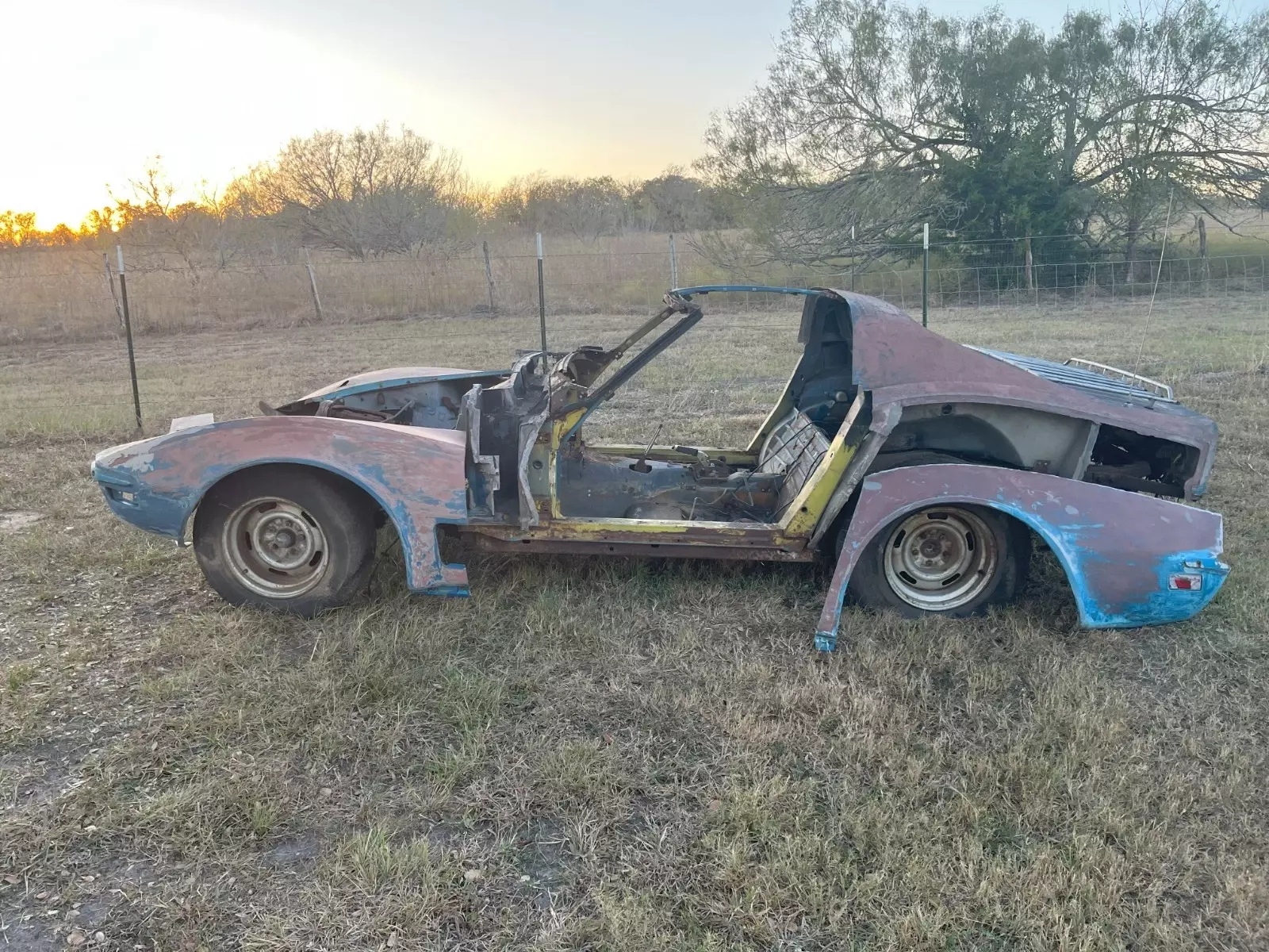 1971 Corvette LS5 M20 A/C Rare 1 of 1 Suspension Father n Son Project 1971 Chevrolet Corvette