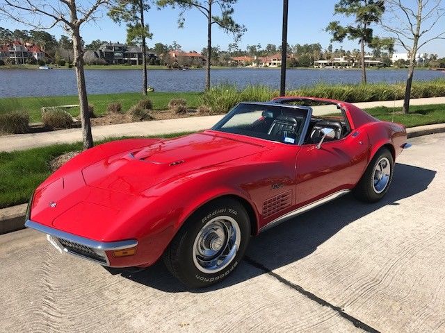1971 Corvette Stingray - 454, manual transmission, numbers matching, survivor 1971 Chevrolet Corvette