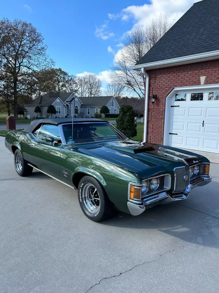 1971 COUGAR XR-7 4 SPEED CONVERTIBLE 351 4V RUST FREE A/C 1971 Mercury Cougar