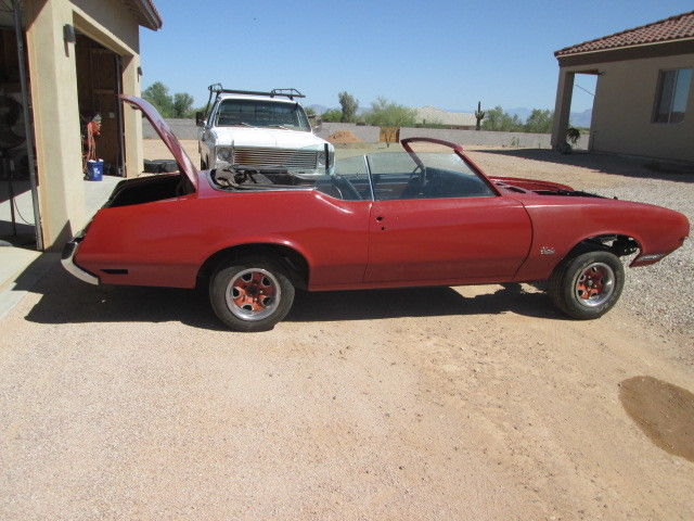 1971 Cutlass Supreme Convertible Project Arizona Title 1971 Oldsmobile Cutlass