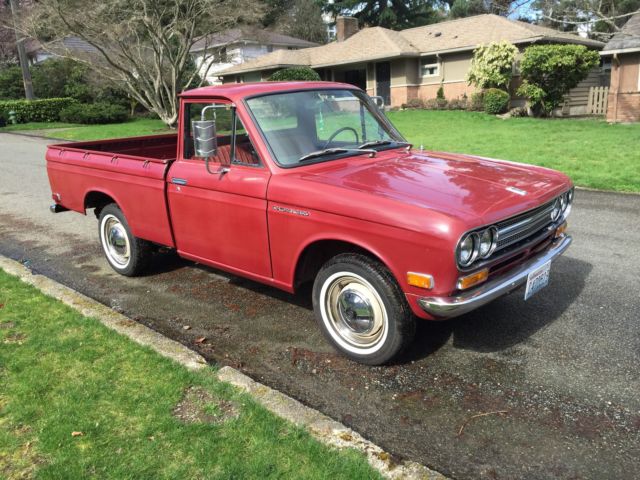 1971 Datsun 1600 521 Pickup truck L16 VERY ORIGINAL by Nissan mini 1971 Datsun 521
