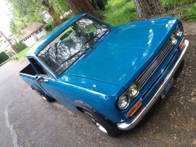 1971 Datsun 521 pickup JDM mini truck lowered ratsun ratrod mx nhra scta vw rad 1971 Datsun Pickup