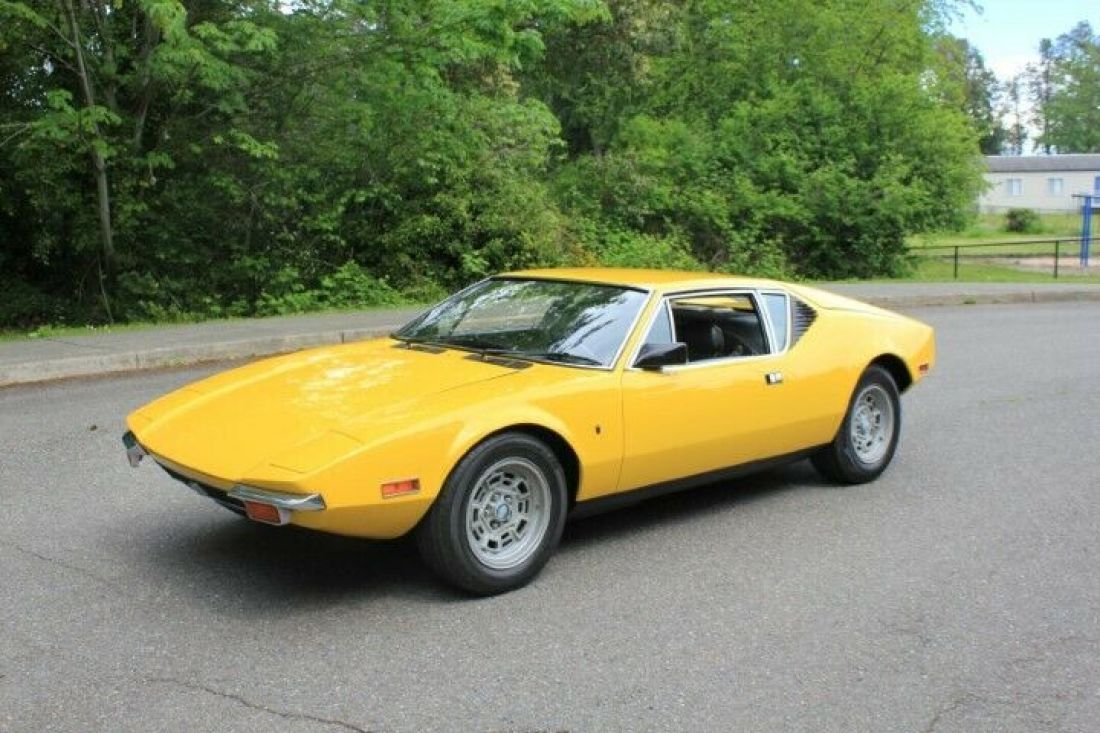 1971 DeTomaso Pantera, New Paint, Documented Receipts, Desirable. 1971 De Tomaso Pantera