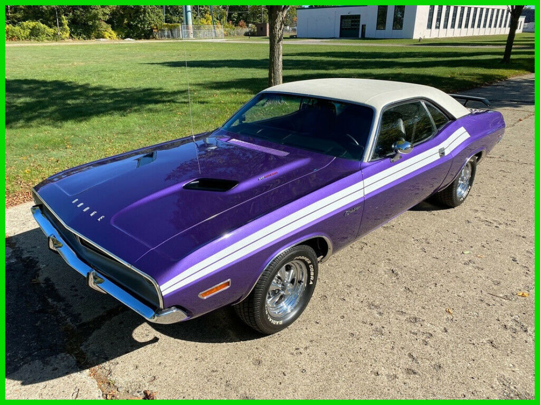 1971 Dodge Challenger 340 CID Four Barrel Real FC7 Plum Crazy Purple 1971 Dodge Challenger Challenger 340 CID Four Barrel