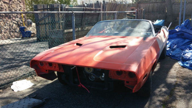 1971 Dodge Challenger Base Convertible 2-Door 5.9L 1971 Dodge Challenger