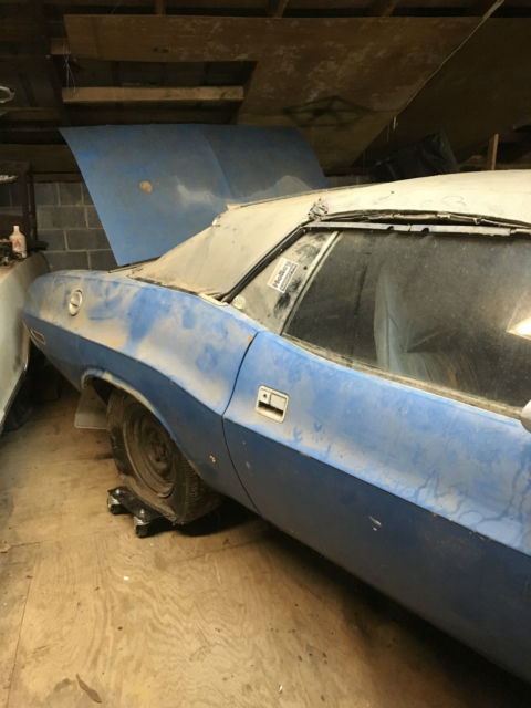 1971 DODGE CHALLENGER CONVERTIBLE E-BODY CUDA MOPAR FANS BARN FIND 1971 Dodge Challenger