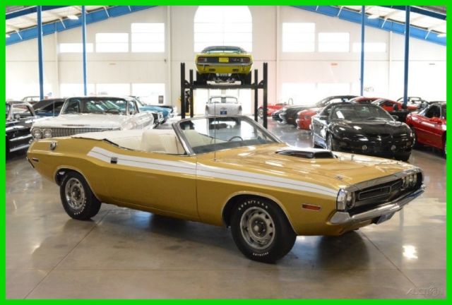 1971 Dodge Challenger Convertible N96 Shaker Hood 340 V8 Numbers Matching 71 1971 Dodge Challenger
