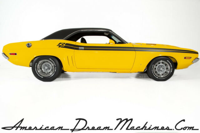 1971 Dodge Challenger RT Yellow Rotisserie Car Automatic 1971 Dodge Challenger RT Yellow Rotisserie Car